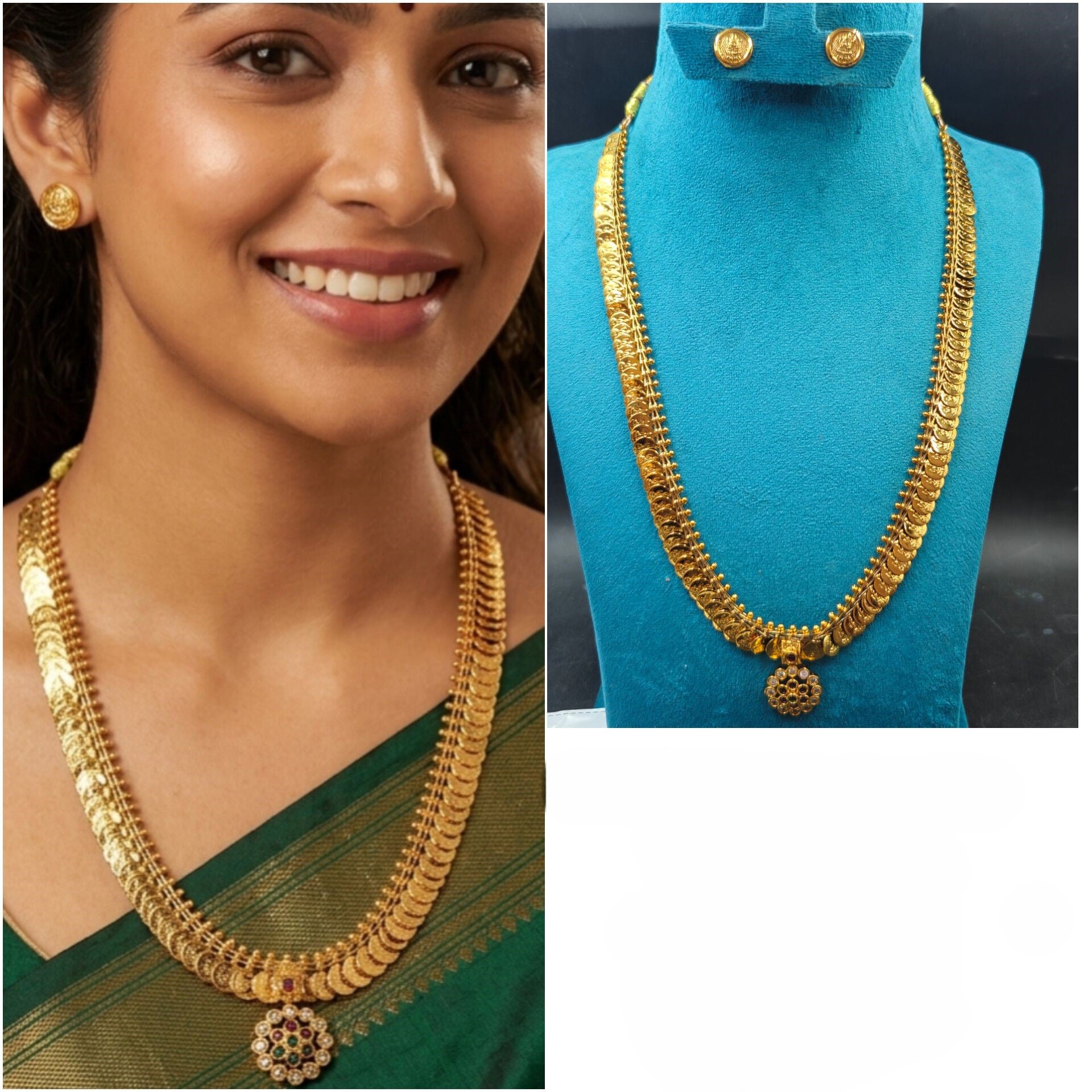 Long Kasu Mala Set