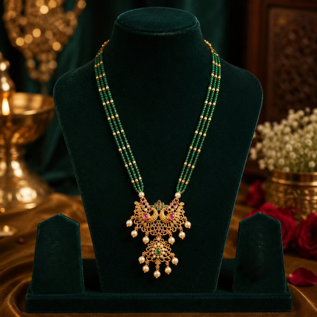 Peacock Pendant Haram