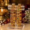Emerald Stone Bangles