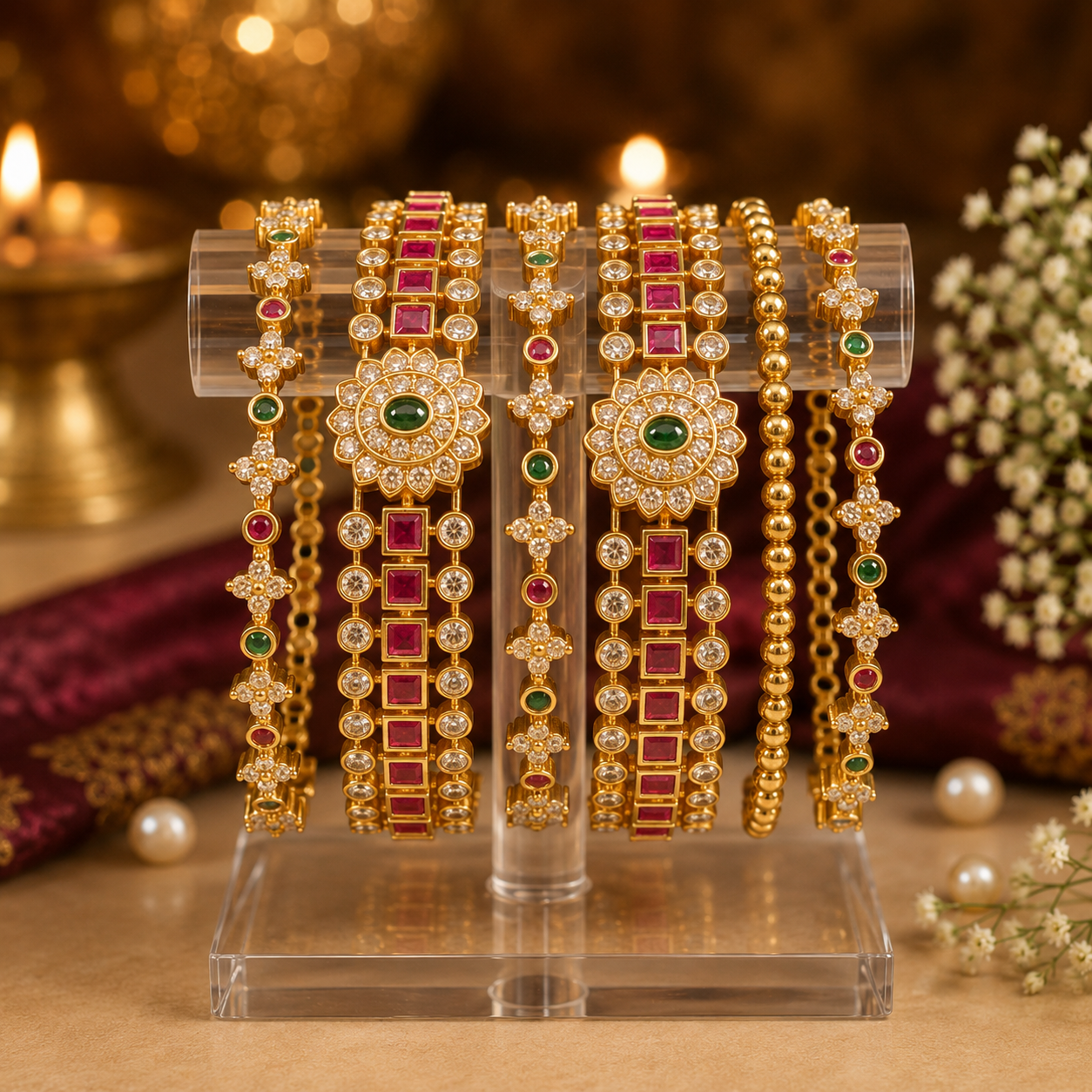 Combo Bangles Set