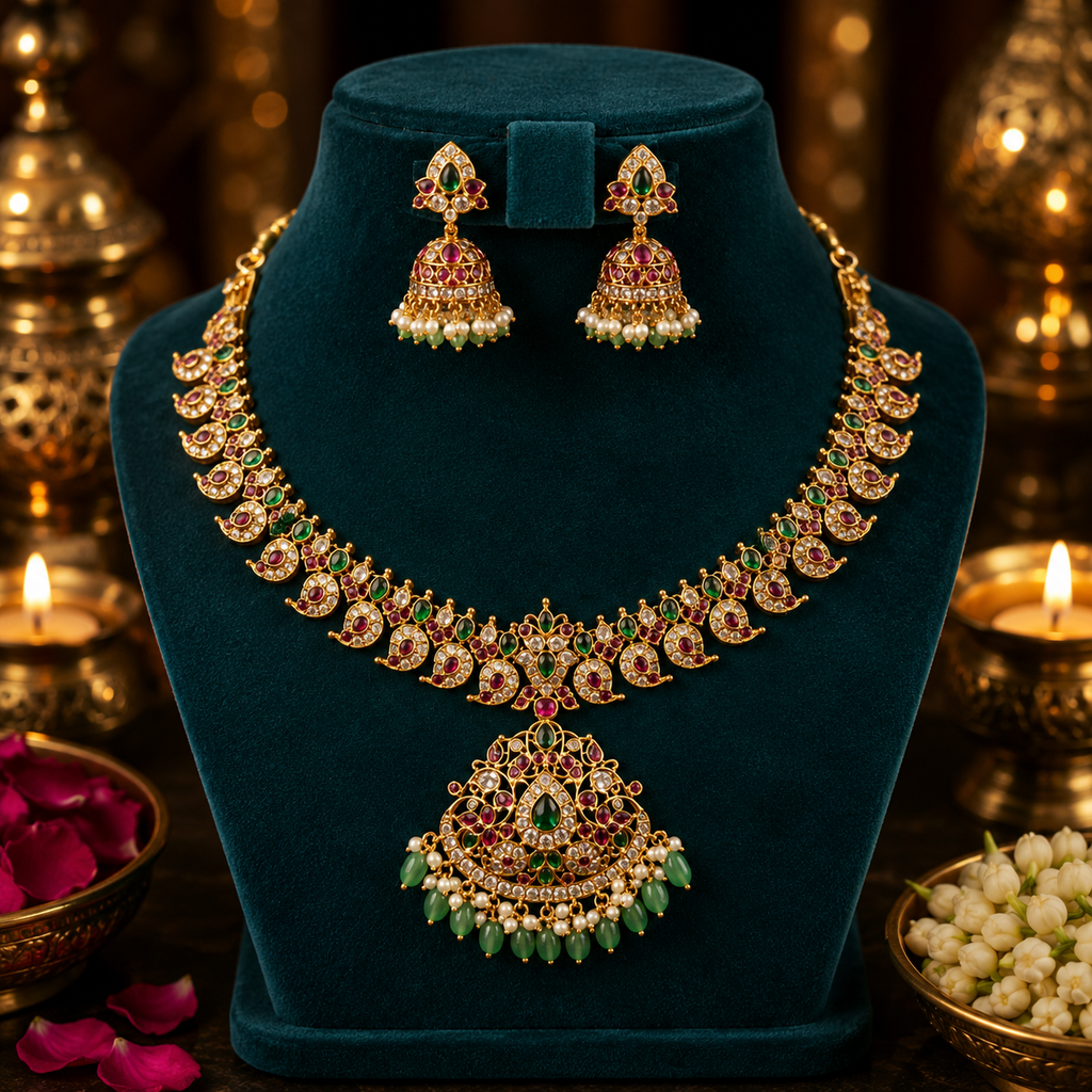 Jadau Necklace Set
