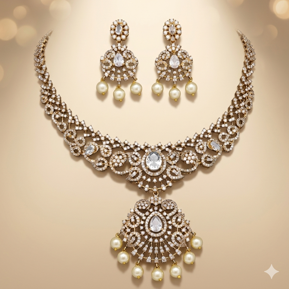 Mehandi Finishing Necklace