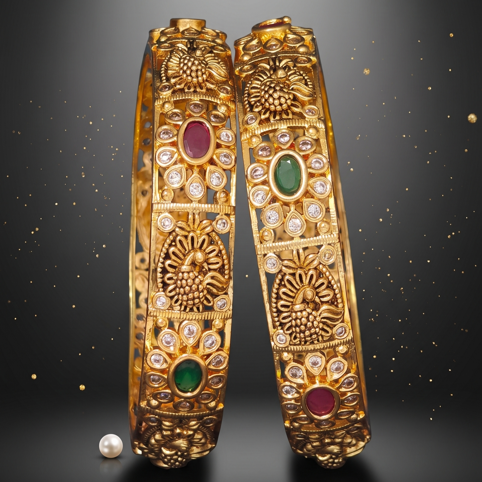 Antique Temple Bangles