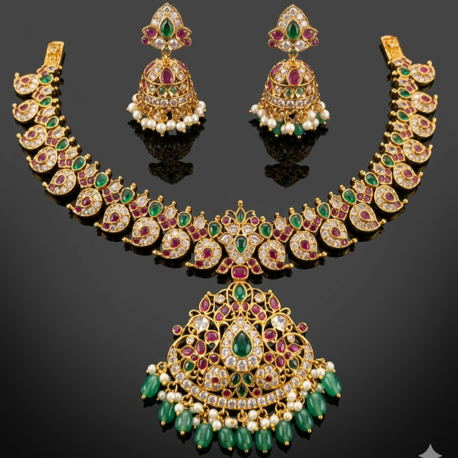 Jadau Necklace Set