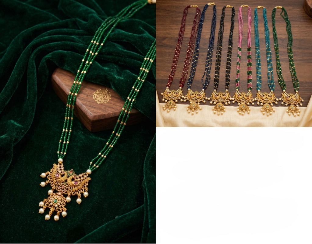 Peacock Pendant Haram