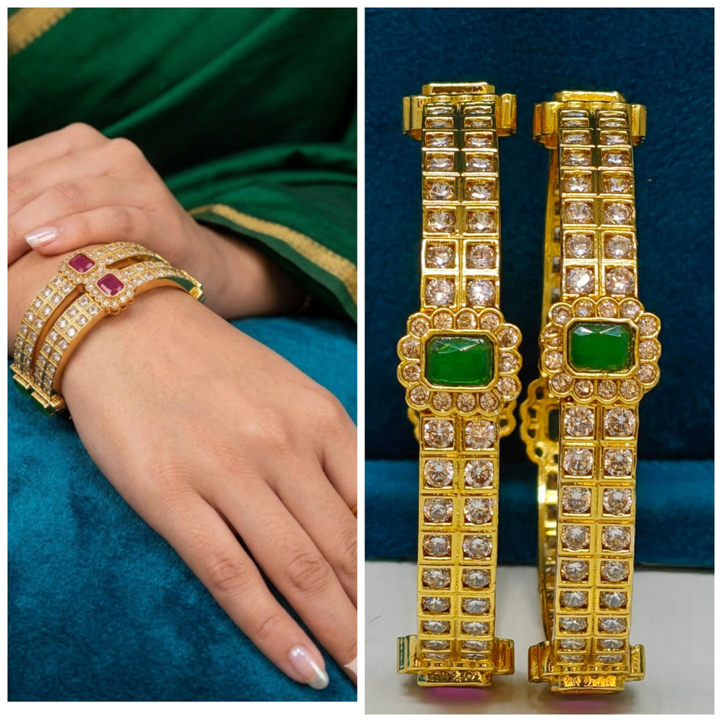 AD Stone Bangles